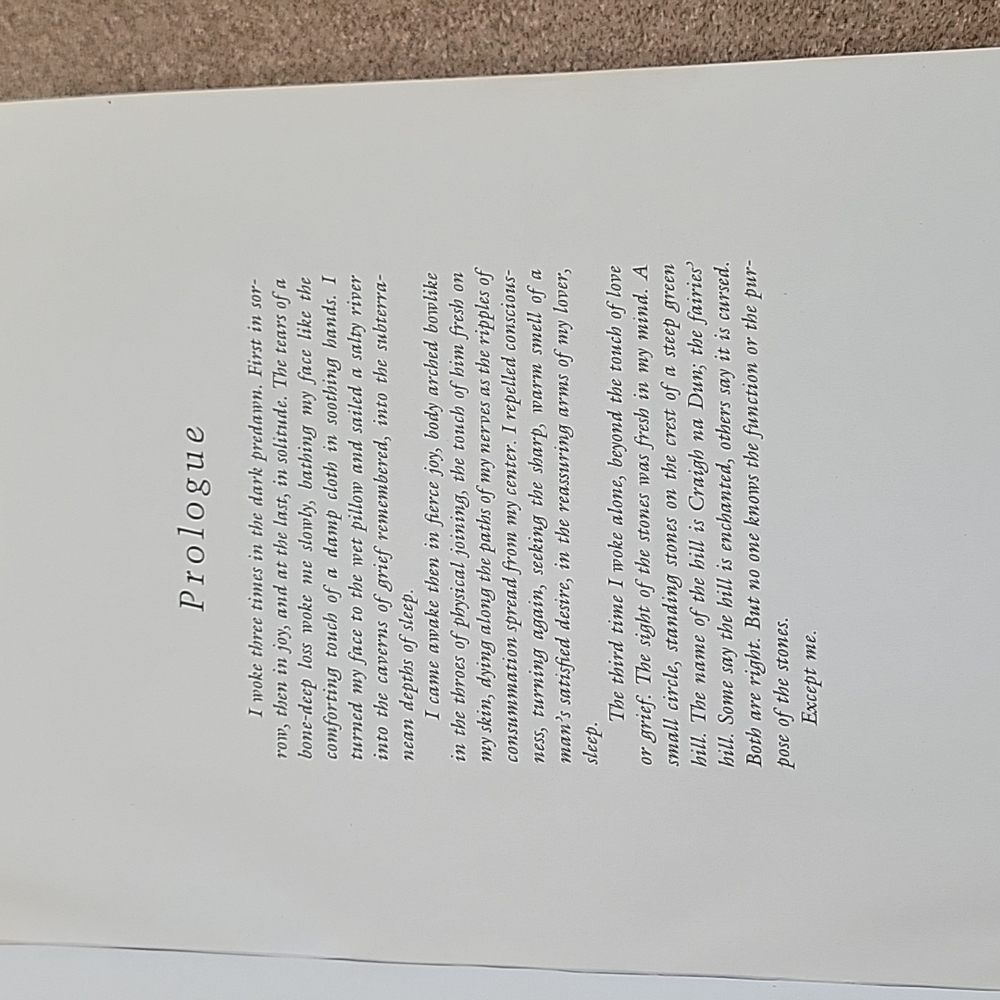 Outlander's Dragonfly in Amber Book!!! - Picture 5 of 8